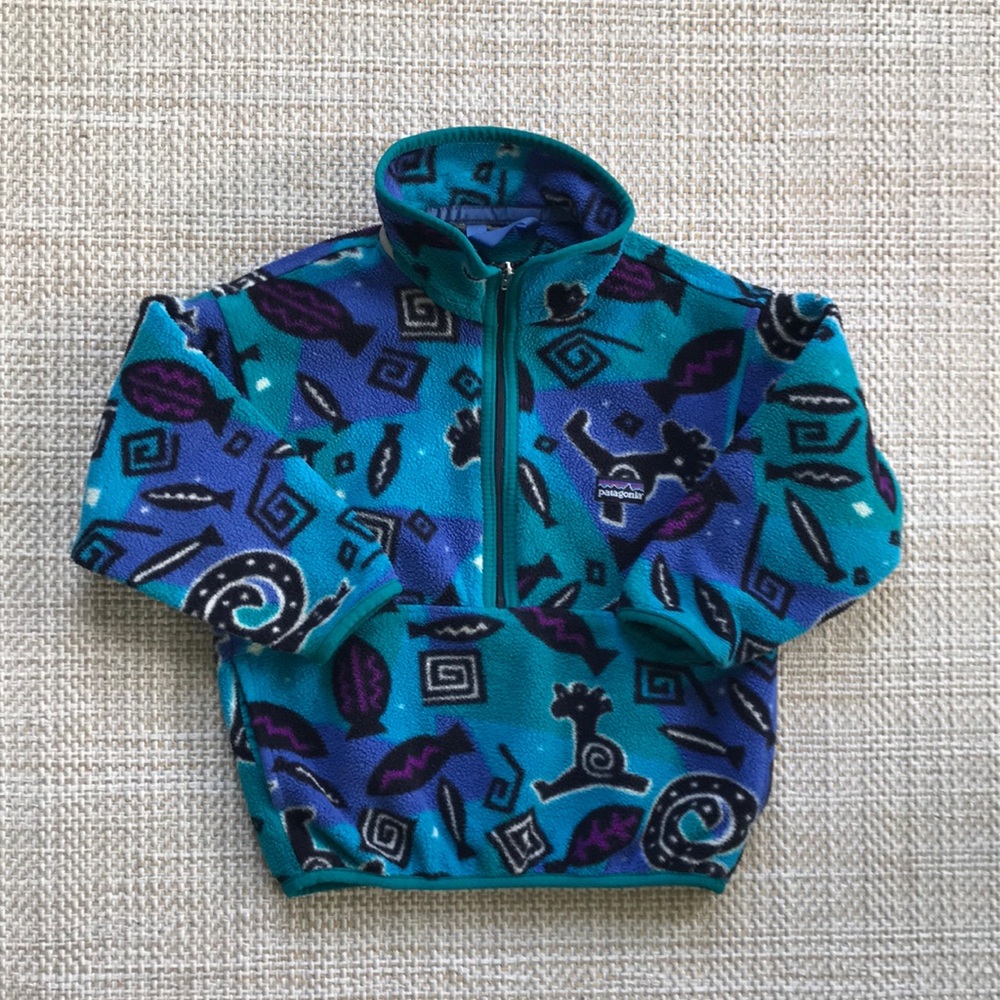 Vintage Patagonia Fleece Pullover (kids' size 4)